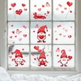 thumbnail image 1 of Tyidzon Valentines Day Decor Window Clings 4 Sheet for Glass Windows Double-Sided Valentines Day Decorations Heart Window Decal Decorations Party Supplies, 1 of 7