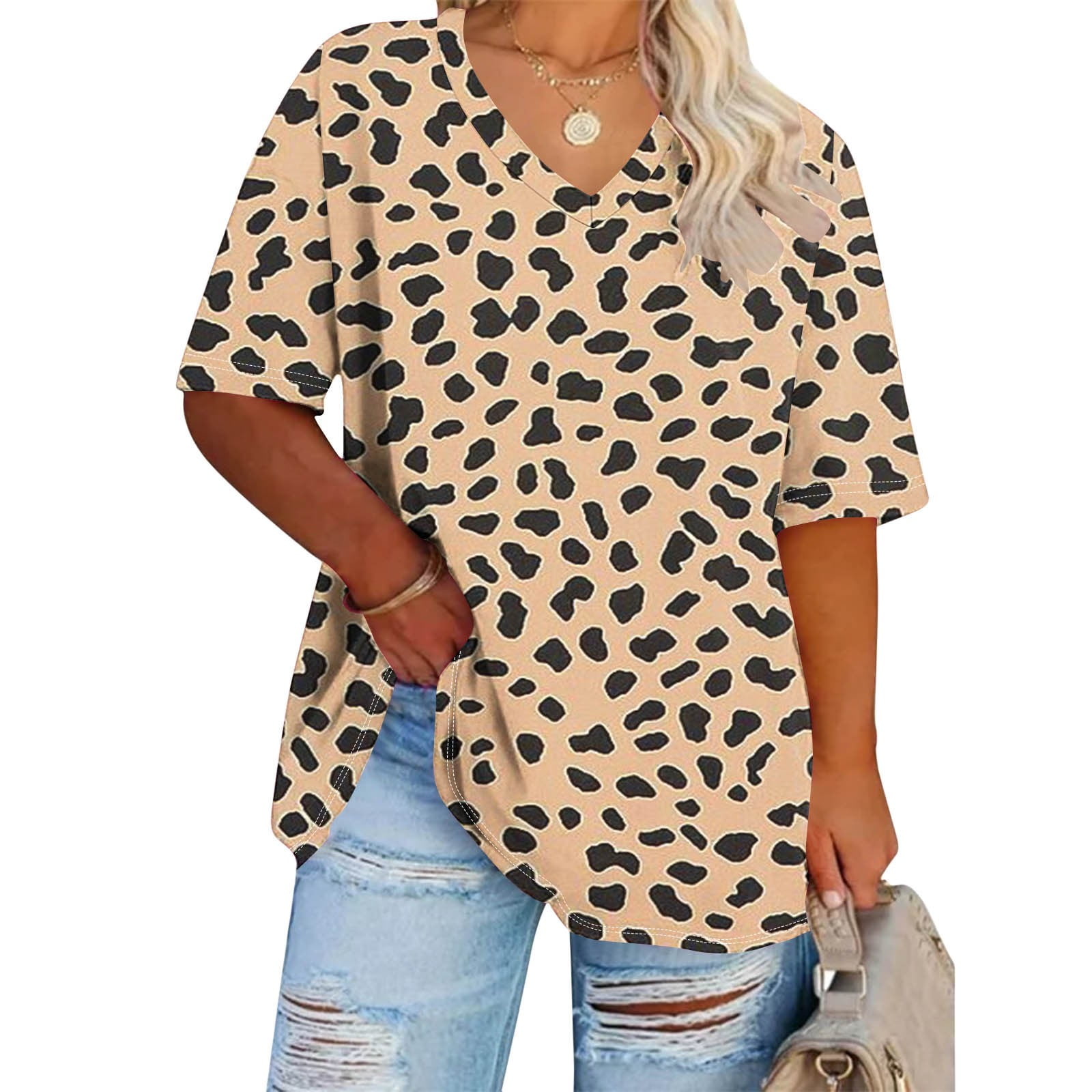 Terra & Sky Women's Plus Size AC/DC Graphic Band Tee with