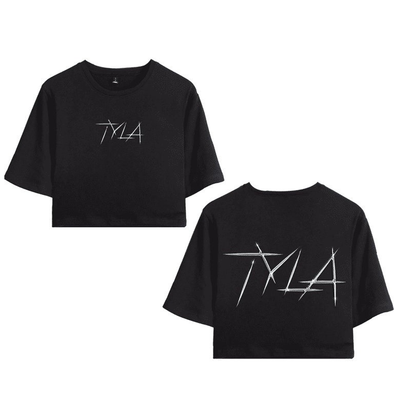 Tyla Merch Crop Top T-shirt Tyla Blade Tee Women Girls Fashion