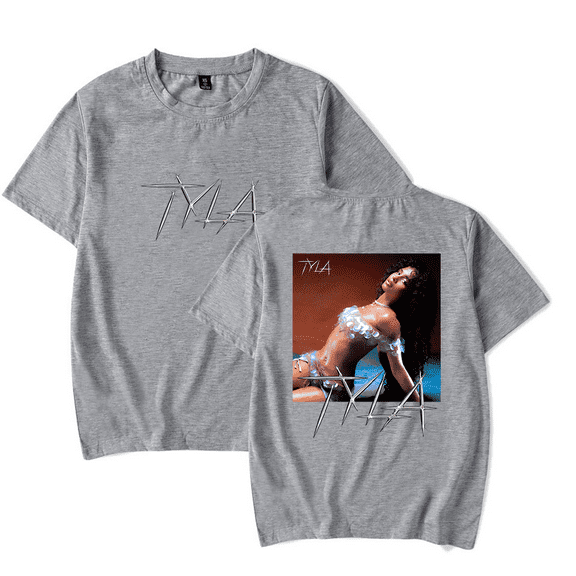 Tyla Merch T-shirt Album Cover Photo Tee Fashion Men Women t shirt Sweatshirt Summer Casual Short Sleeve Top T-shirts
