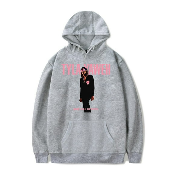 Tyla Yaweh Rapper HipHop Hooded Heart Full of Rage Album Men Women Long Sleeve Pullover