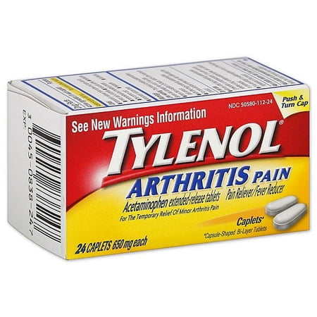Tylenol 24-Count Arthritis Pain Caplets