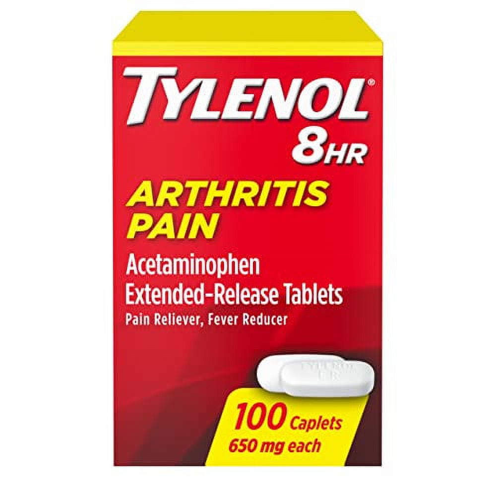 Tylenol 8 Hour Arthritis Pain Tablets with Acetaminophen for Joint Pain