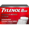 thumbnail image 1 of Tylenol 8 Hour Muscle Aches & Pain Acetaminophen Tablets for Muscle & Joint Pain, 100 ct, 1 of 6