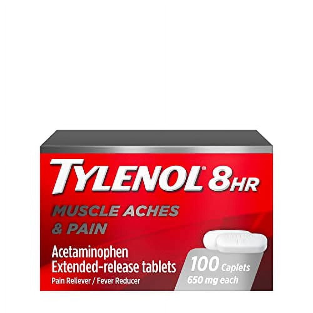 Tylenol 8 Hour Muscle Aches & Pain Relief ExtendedRelease Tablets with