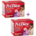 thumbnail image 1 of Tylenol Childrens Pain Plus Fever Chewable Tablets, Grape, 24 Ea, 2 Pack, 1 of 6