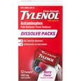 thumbnail image 1 of Tylenol Extra Strength Dissolve Packs with Acetaminophen for Pain & Fever, Berry, 12 ct (Pack of 2), 1 of 1