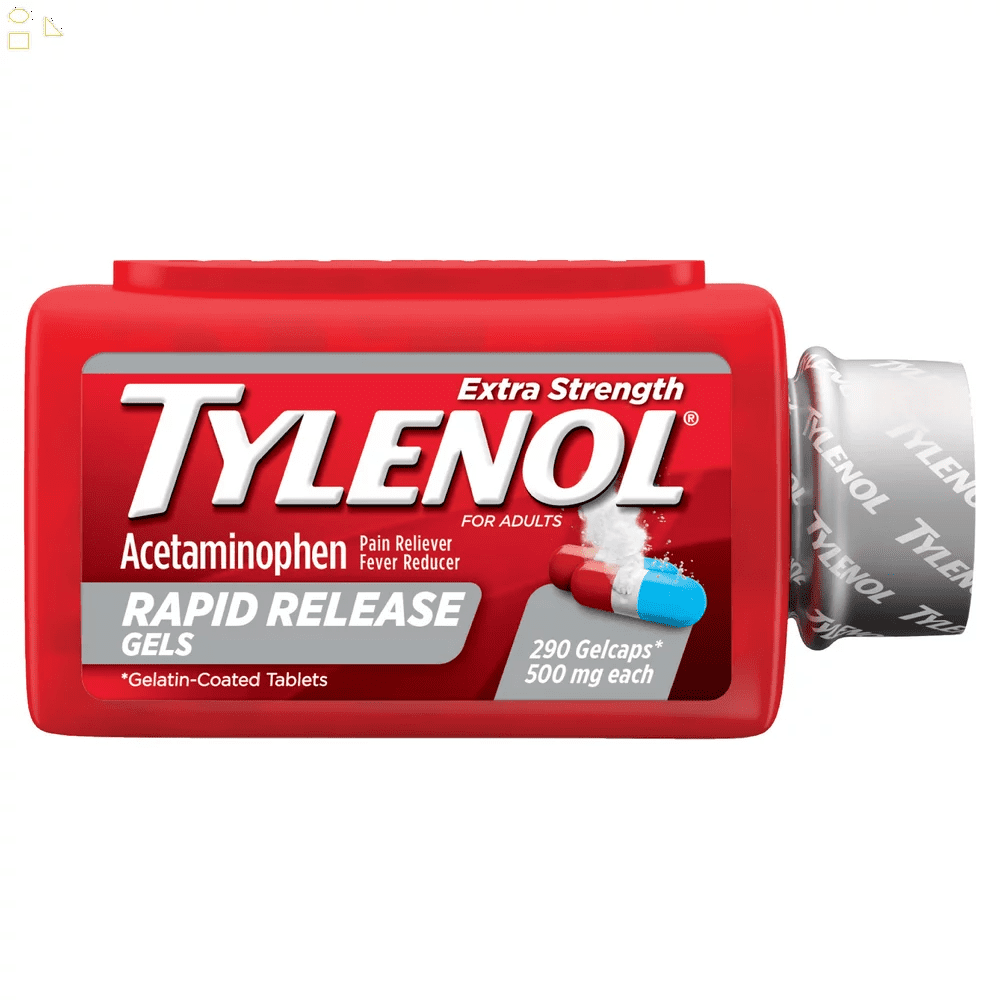 Tylenol Rapid Extra Strength Acetaminophen 500 Mg 290 Rapid Release   Tylenol Rapid Extra Strength Acetaminophen 500 Mg 290 Rapid Release Gelcaps Pain Relief And Fever Reducer 0307bee5 394f 419e B42d 49644b449c76.c843fa49428af7e75b287752506def6e 