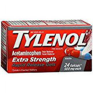 Tylenol Rapid Release Gels (Pack of 12)
