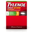 thumbnail image 1 of Tylenol Sinus Severe Non-Drowsy Daytime Caplets, 50 Packs of 2 Count, 1 of 10