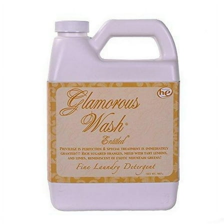 Tyler Candle Entitled Glamorous Wash Liquid Laundry Detergent, 12 Loads, 32 fl oz