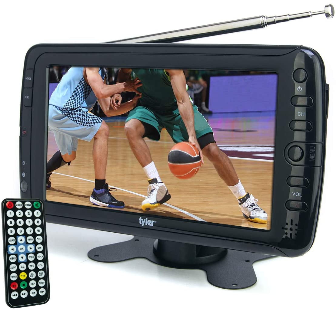 14 inch Portable TV, Mini Portable Smart TV, 1080P Full HD Digital LED TV  with Antenna, ATSC Portable TV HDMI Video Player for Car or Home