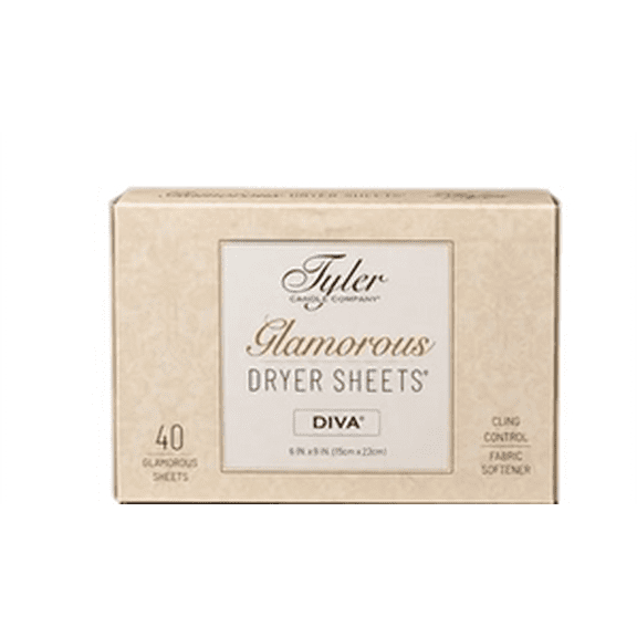 Tyler Candle Co Diva Glamorous Dryer Sheets