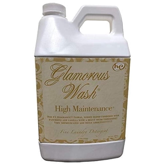 Tyler Candle High Maintenance Glamorous Wash Liquid Laundry Detergent, 64 fl oz, 32 Loads
