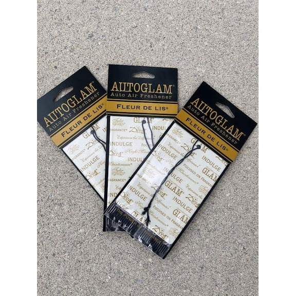 Tyler Candle Company Auto Glam Fleur De Lis 3 pack.