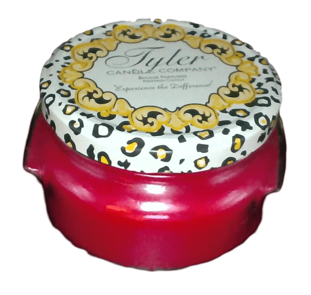 Tyler Candle Company - Frosted Pomegranate - 11oz jar candle - with Tyler matches