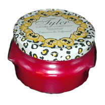 Tyler Candle Company - Frosted Pomegranate - 11oz jar candle - with Tyler matches