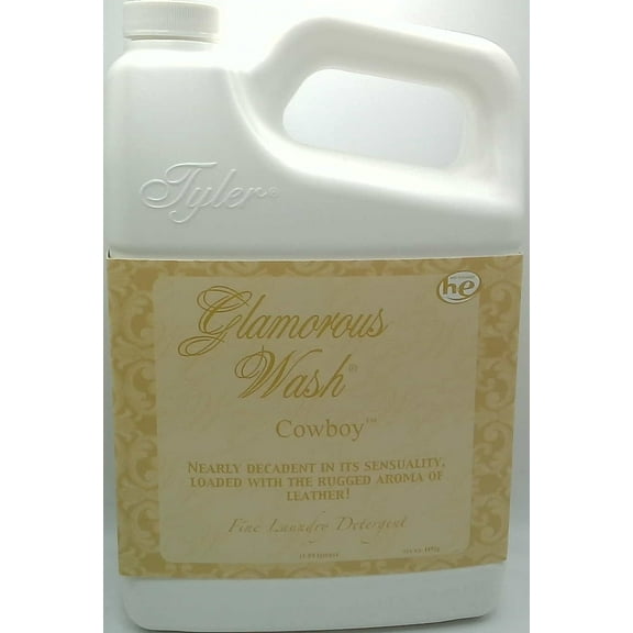 Tyler Candle Cowboy Glamorous Wash Liquid Laundry Detergent, 24 Loads, 64 fl oz