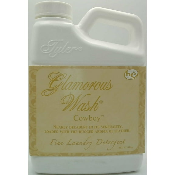 Tyler Candle Cowboy Glamorous Wash Liquid Laundry Detergent, 6 Loads, 16 fl oz
