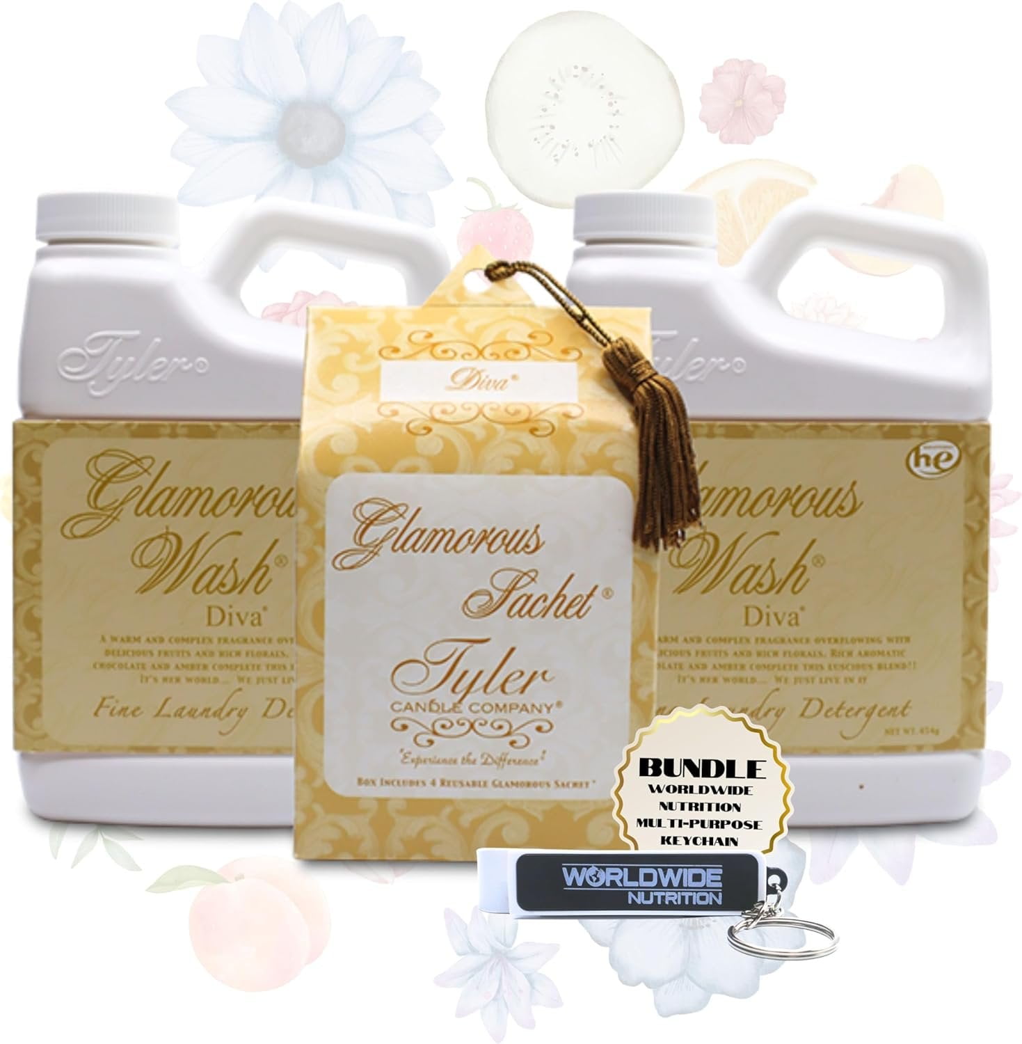 Tyler Candle Company Glamorous Wash Diva Fine Laundry Detergent 2