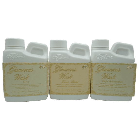 Tyler Candle Company - Glamorous Wash - Diva, French Market, High Maintenance - 112g / 4oz