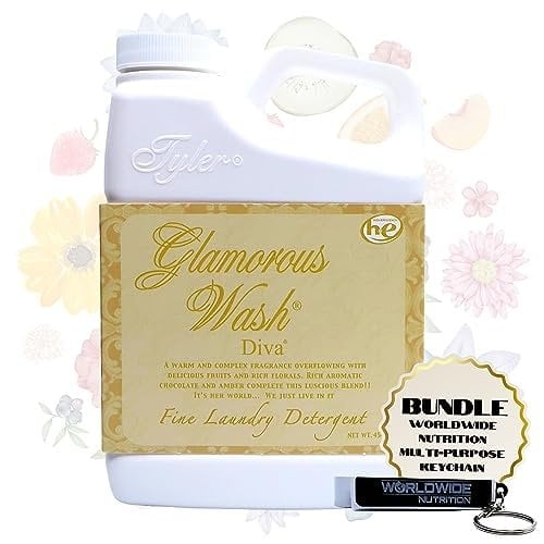 Tyler Candle Company Glamorous Wash Diva Fine Laundry Liquid Detergent