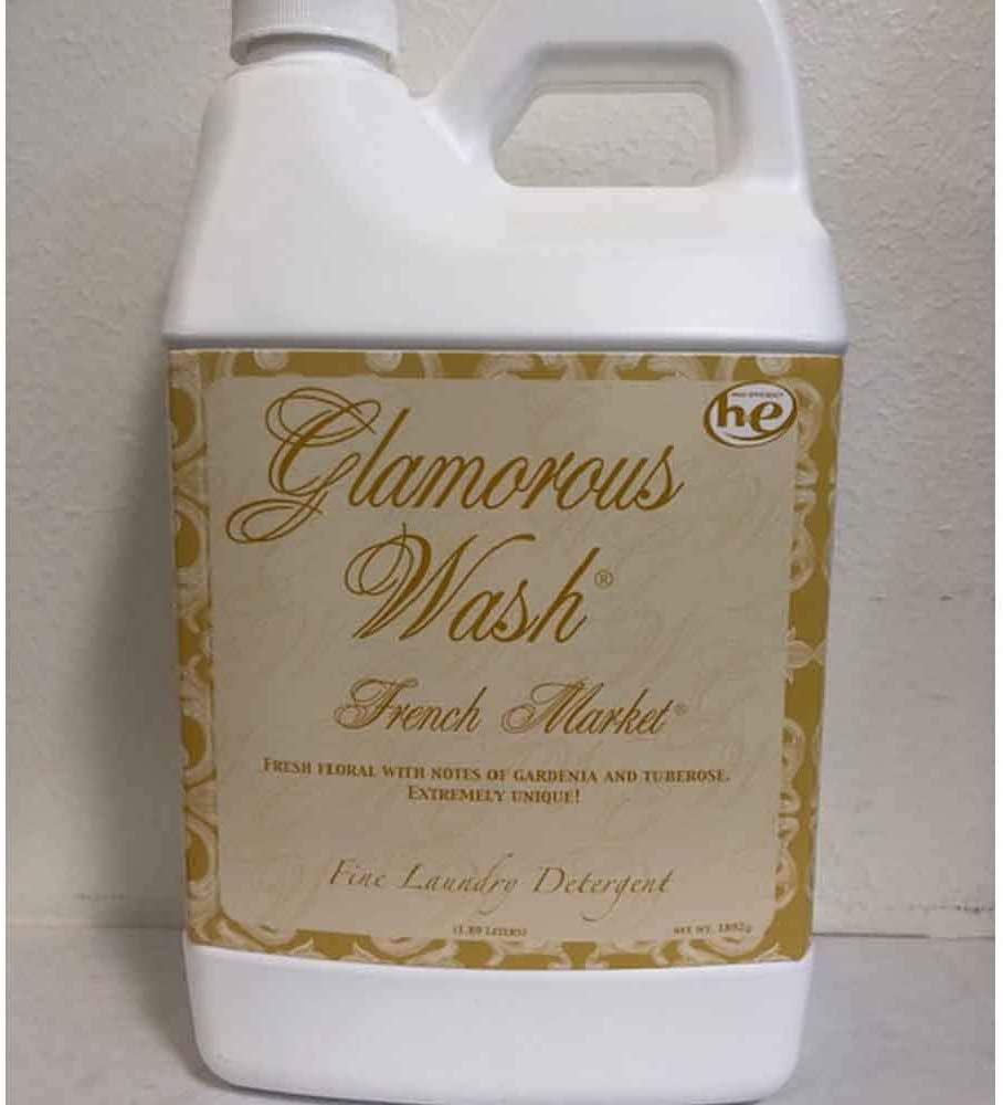 Tyler Candle French Market Glamorous Wash Liquid Laundry Detergent, 24 Loads, 64 fl oz