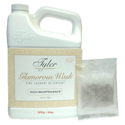 Tyler Candle High Maintenance Glamorous Wash Liquid Laundry Detergent, 24 Loads, 64 fl oz with Scent Sachet