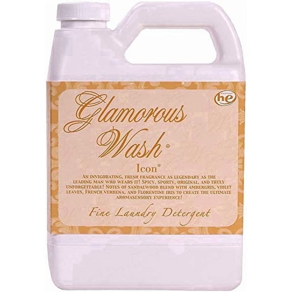 Tyler Candle Icon Glamorous Wash Liquid Laundry Detergent, 1-2 Loads, 4 fl oz