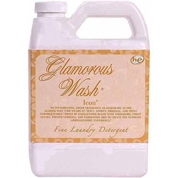 Tyler Candle Icon Glamorous Wash Liquid Laundry Detergent, 1-2 Loads, 4 fl oz