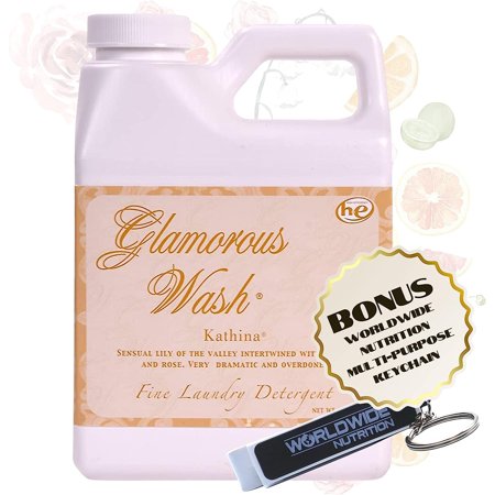 Tyler Candle Company Glamorous Wash Kathina Scent Fine Laundry Liquid Detergent -32oz