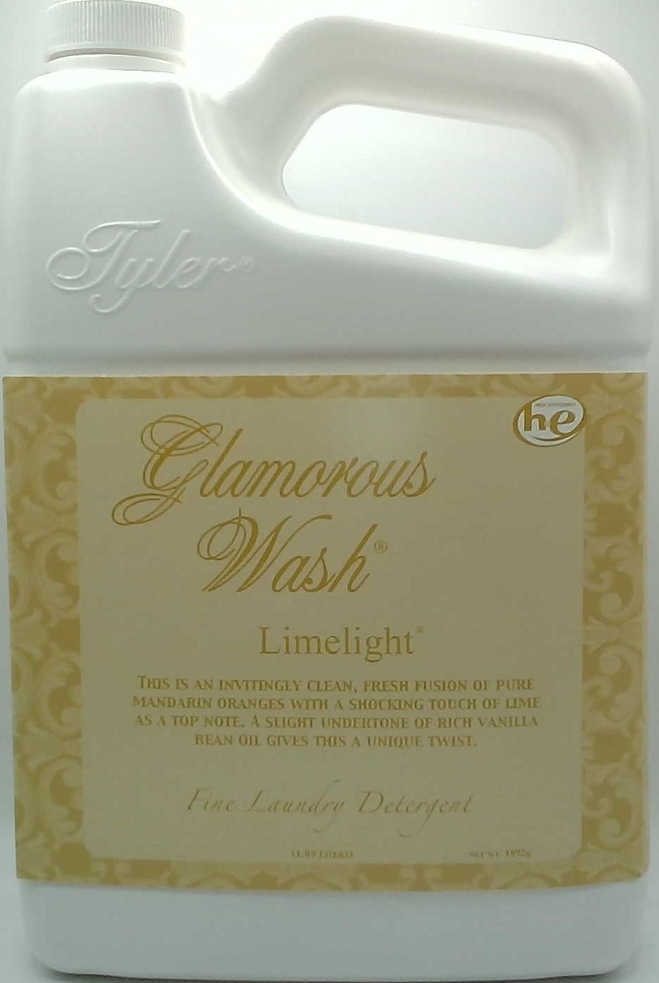 Tyler Candle Limelight Glamorous Wash Liquid Laundry Detergent, 24 Loads, 64 fl oz
