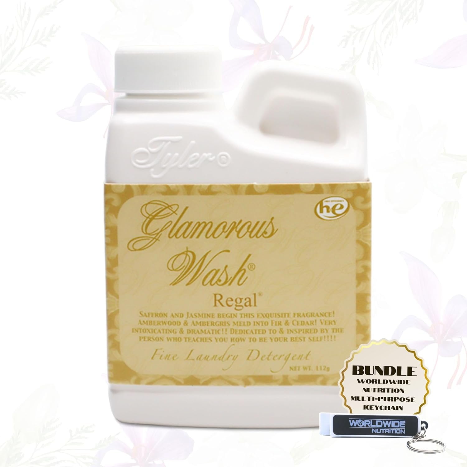 Tyler Candle Company Glamorous Wash Regal Scent Laundry Liquid
