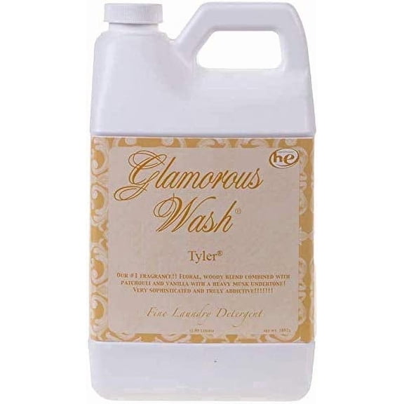 Tyler  Glamorous Wash Laundry Detergent  Tyler Scent  64 oz  HE Safe  21 Loads