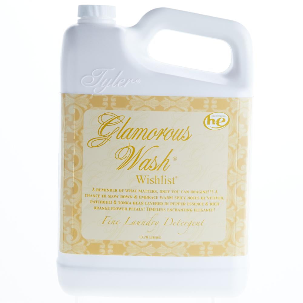 Tyler Candle Wishlist Glamorous Wash Liquid Laundry Detergent, 48 Loads, 128 fl oz