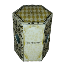 Tyler Candle Company - Pearberry - votive candle - with Tyler matches
