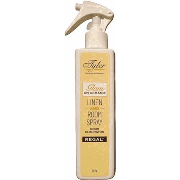 Tyler Candle Company – Spray on Demand Room and Linen spray – Regal Scent – 8 oz