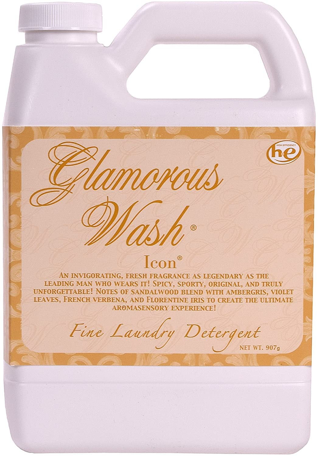 Tyler Candle Icon Glamorous Wash Liquid Laundry Detergent, 12 Loads, 32 fl oz