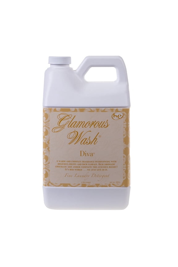 Diva Glamorous Wash Liquid Laundry Detergent, 24 Loads, 64 fl oz