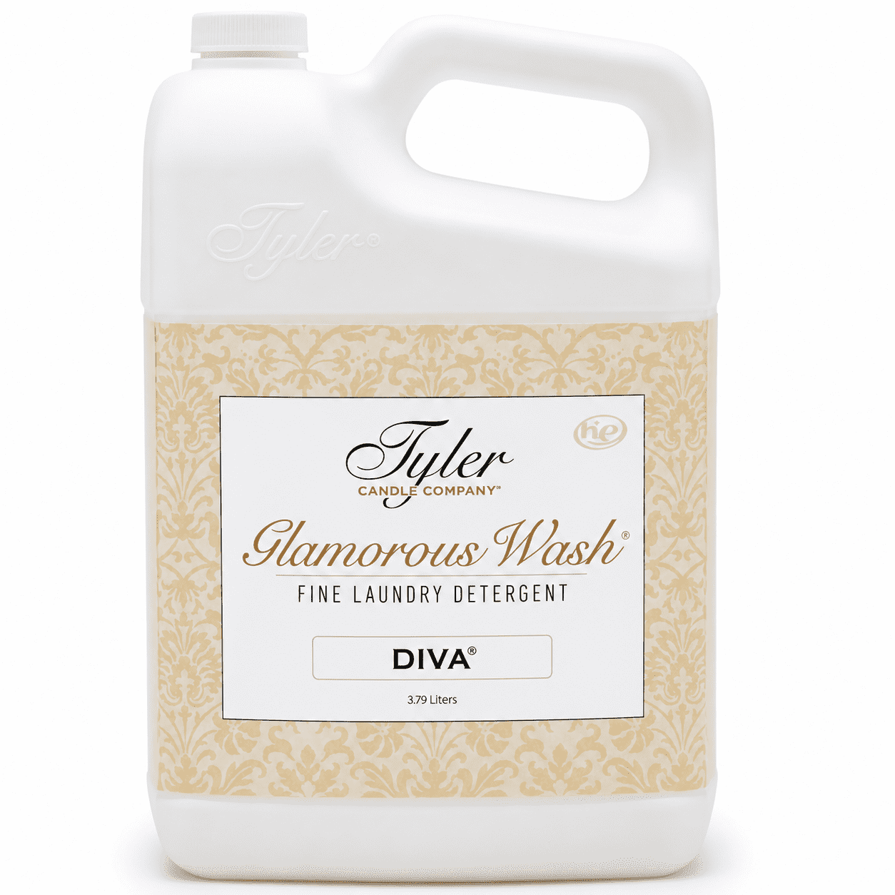 Tyler Candle Diva Glamorous Wash Liquid Laundry Detergent, 48 Loads, 128 fl oz
