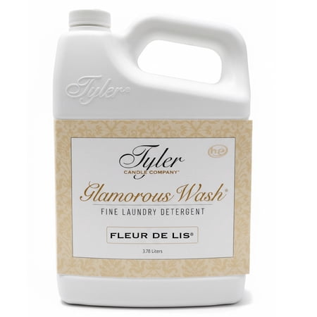 Tyler Candle Fleur De Lis Glamorous Wash Liquid Laundry Detergent, 48 Loads, 128 fl oz