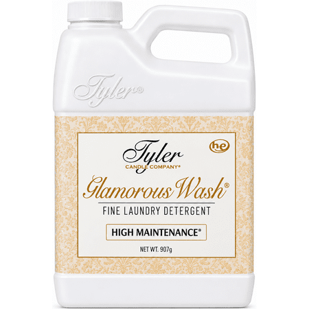 Tyler Candle High Maintenance Glamorous Wash Liquid Laundry Detergent, 32 fl oz, 12 Loads