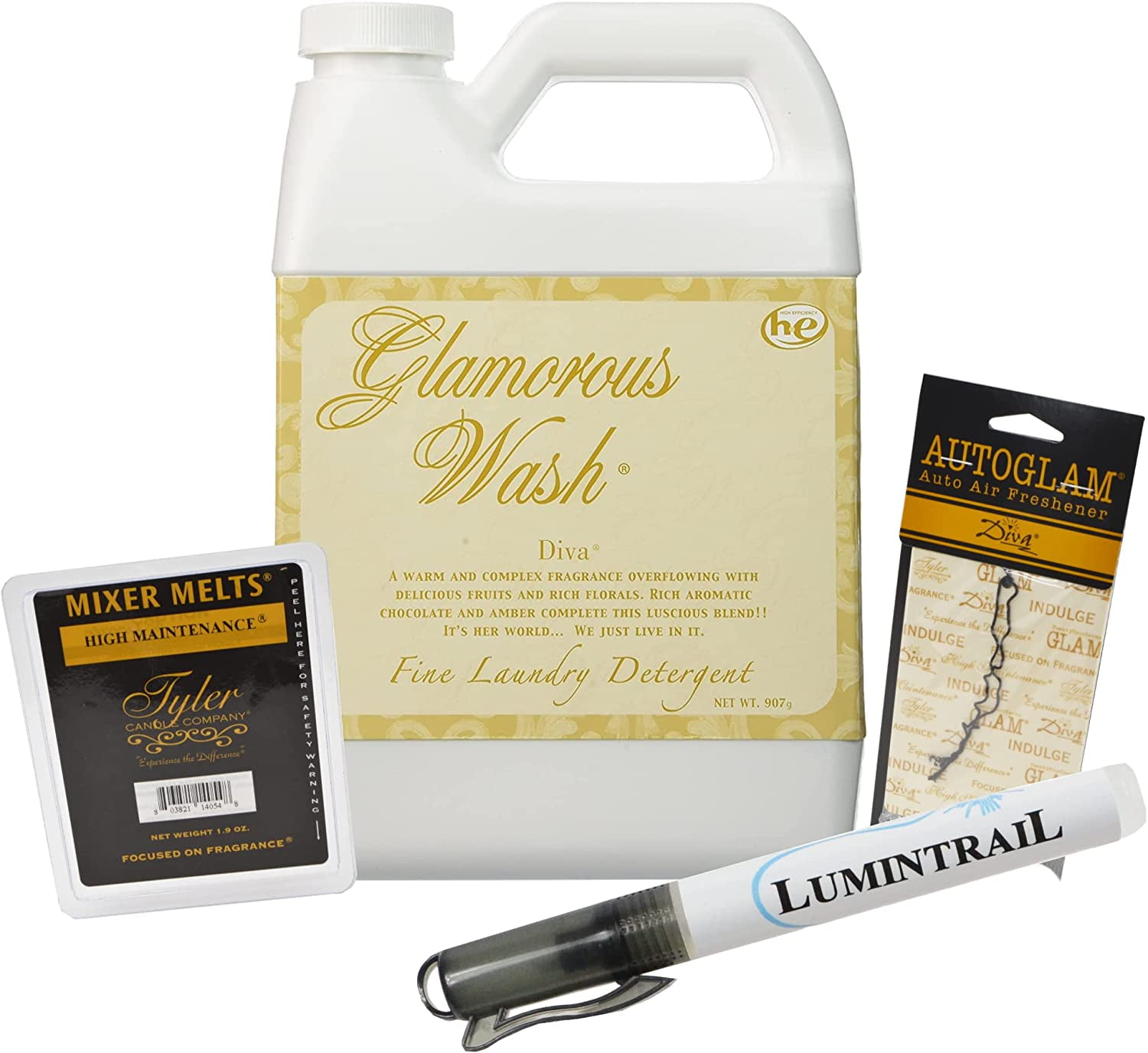 Tyler Candle Company ~ Glamorous Wash ~ Diva Glamorous Wash, Price $89.95  in Tupelo, MS from Elizabeth Clair's