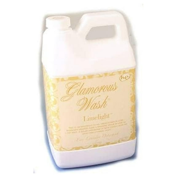 Tyler Candles LIMELIGHT Glamorous Wash Laundry Detergent - 64oz Half Gallon - HE Compatible - Mandarin Orange & Lime Scent - Fine Laundry Care