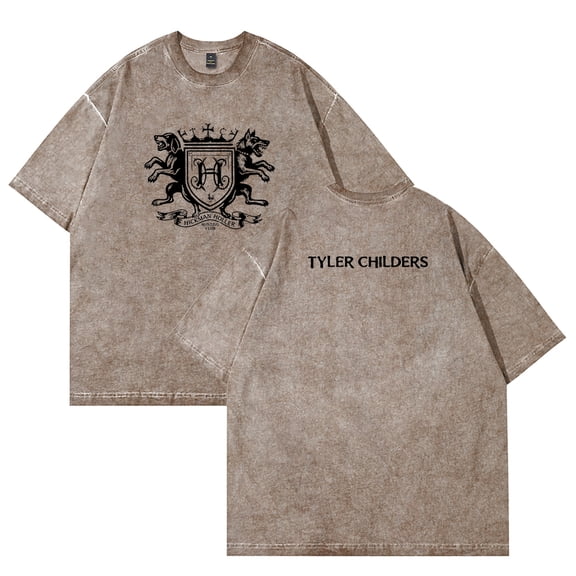 Tyler Childers Hickman Holler Hunting Club Washed Cotton Tee Women Men Short Sleeve Casual Streetwear T-shirt