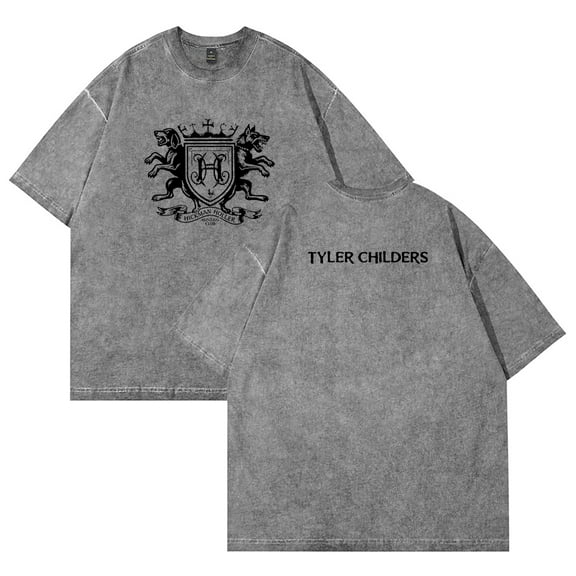 Tyler Childers Hickman Holler Hunting Club Washed Cotton Tee Women Men Short Sleeve Casual Streetwear T-shirt