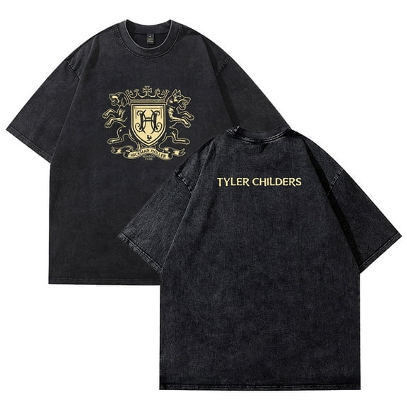 Tyler Childers Hickman Holler Hunting Club Washed Cotton Tee Women Men Short Sleeve Casual Streetwear T-shirt