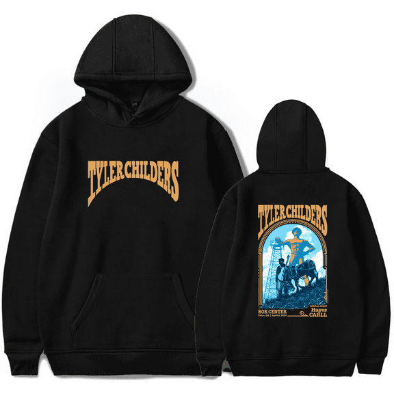 Tyler Childers Merch Hoodie Mule Pull Tour 2024 Tulsa Numbered Hoodies Casual Streetwear Men Women Pullover Long Sleeves