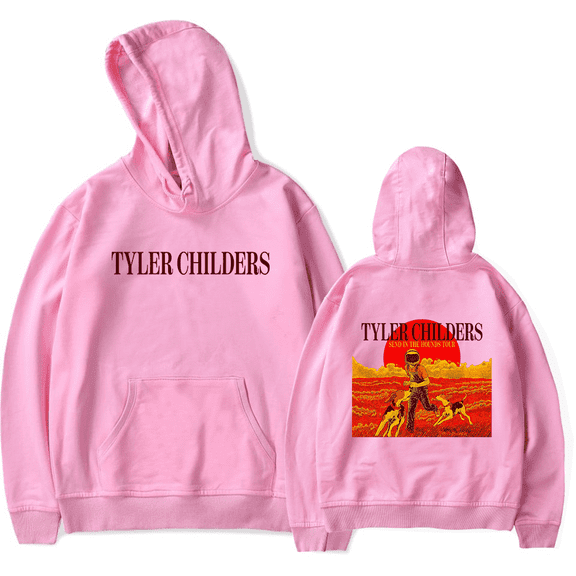 Tyler Childers Merch Hoodie Send in the Hound Tour Music Unisex Casual Long Sleeve Pullover Sweatshirt