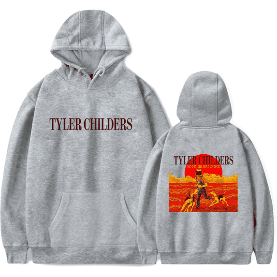 Tyler Childers Merch Hoodie Send in the Hound Tour Music Unisex Casual Long Sleeve Pullover Sweatshirt